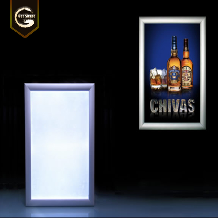 Single-sided or Double-sides Ultra Thin Slim light box movie poster board