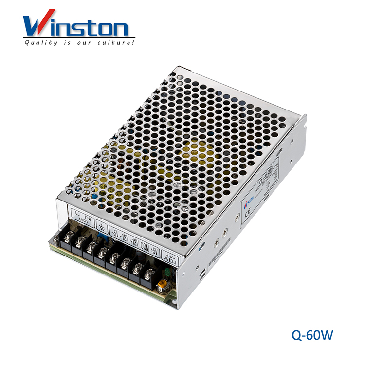 WINSTON Q - 60W Quad Output Power Supply 5V 12V 24V 15V LED Driver