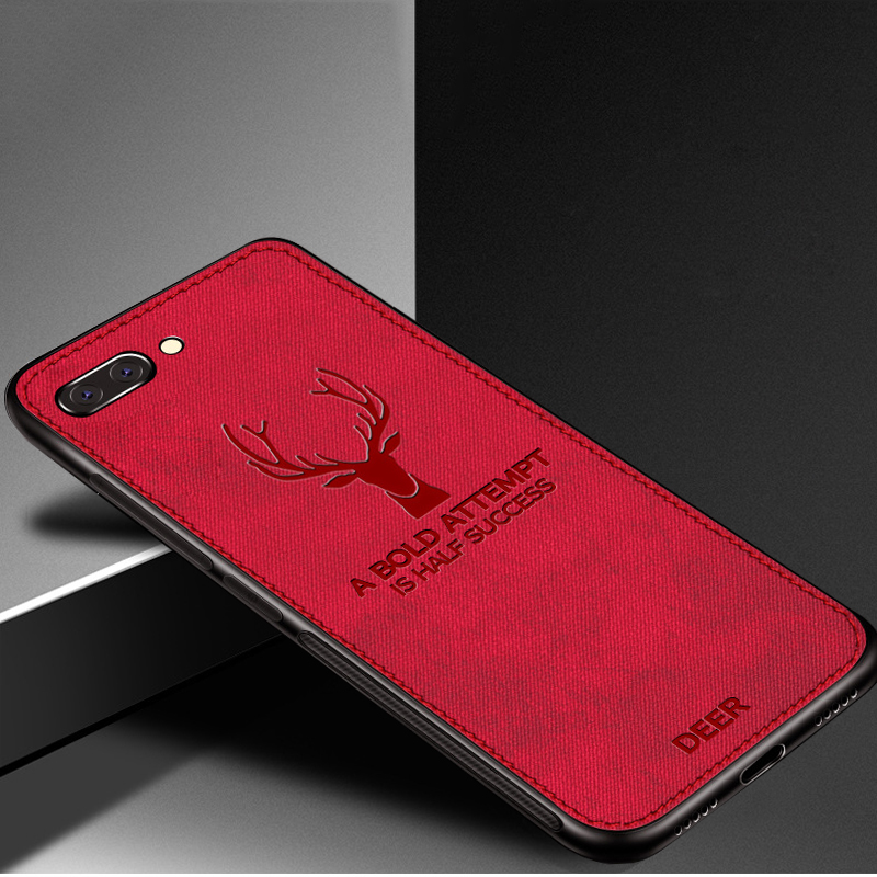 PC Skin cover elk deer New Creative canvas Phone Case Shockproof for OPPO Find X