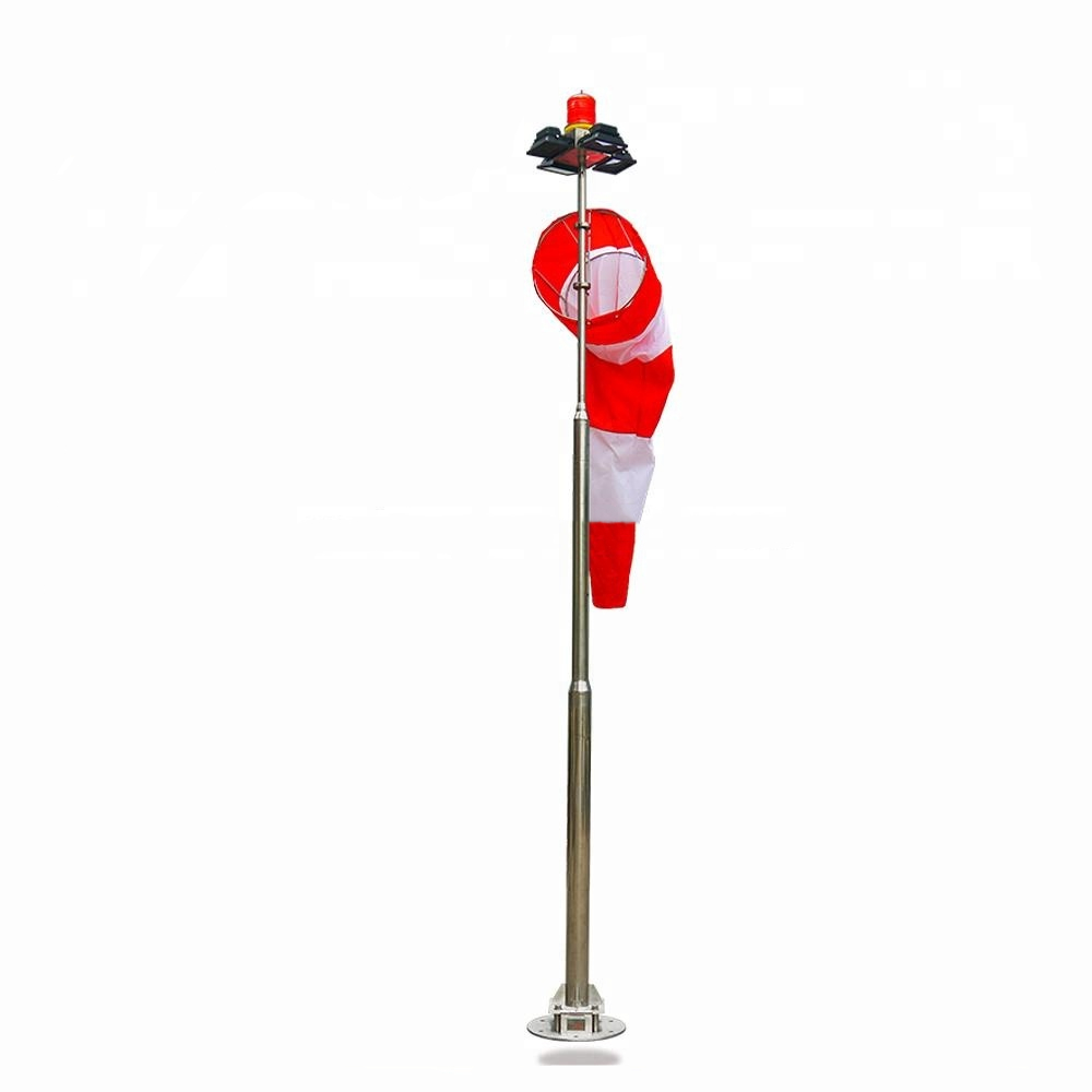 JV-HP-W-1 Airport wind vane windsocks helipad emergency light