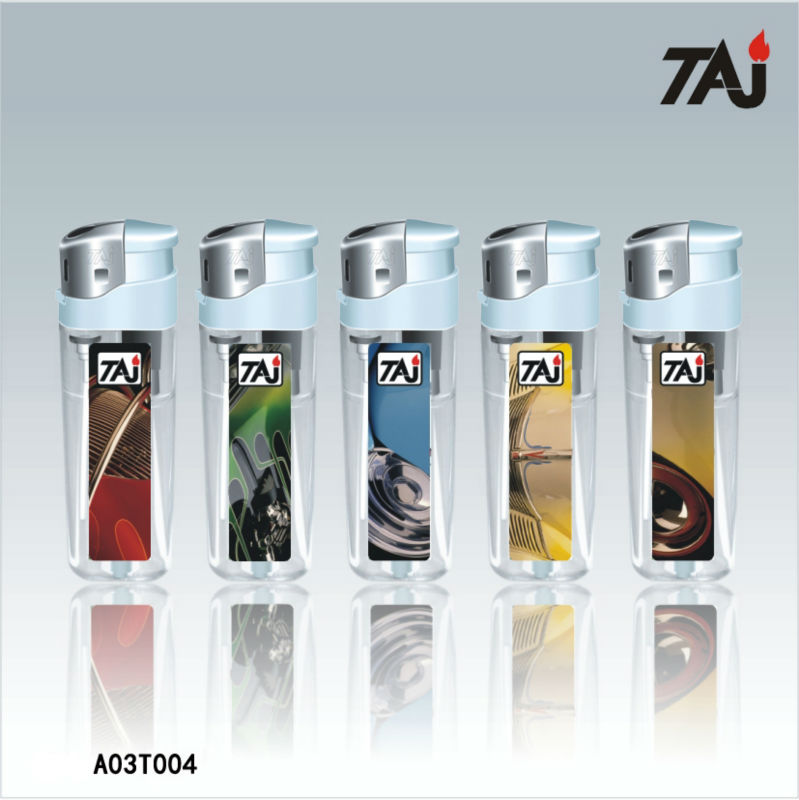 Canton Fair Hot-selling TAJ brand disposable lighter supplier in China