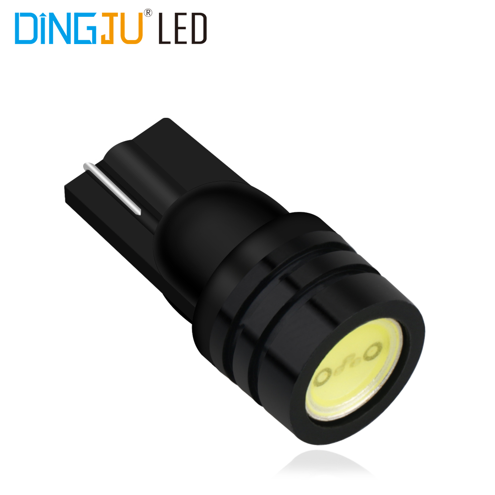 Hot Selling T10 194 501 Led Cob Car Bulb 12v 0.5w 33lm W5w Auto Interior Lights Reading Lamp With Fair Price