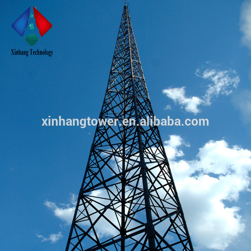 42m Myanmar Telecommunication Steel GSM Angle Steel Tower