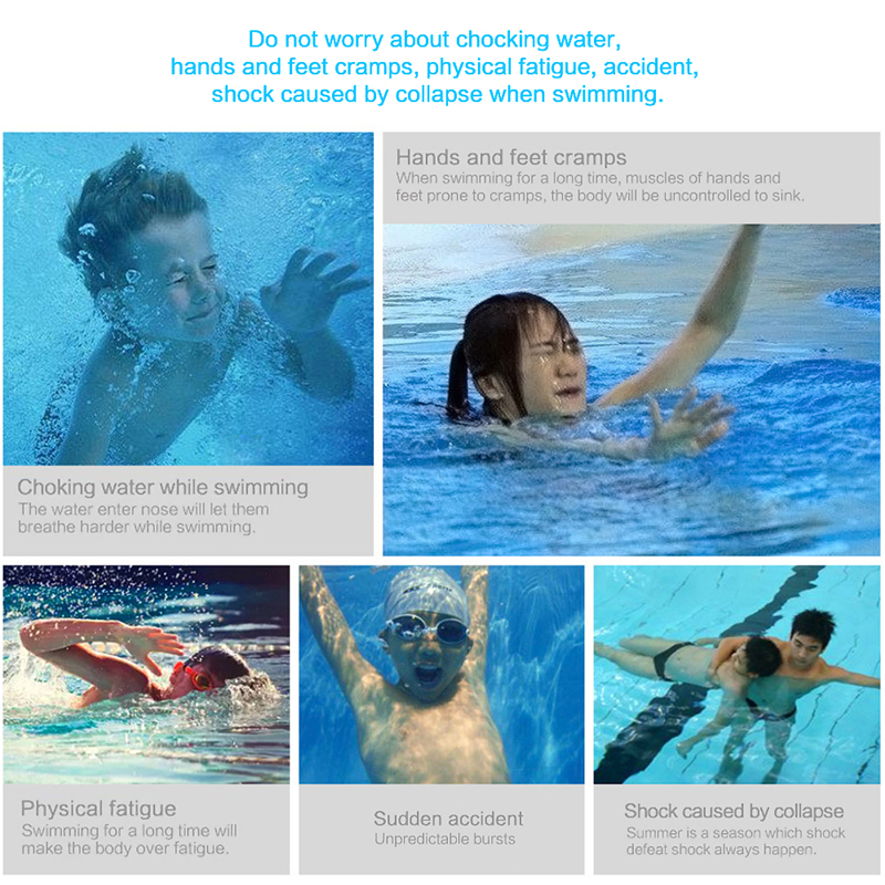 New Design Portable Lifesaving Wristband Anti Drowning Self Rescue Floating Survival Bracelet for people summer swimming