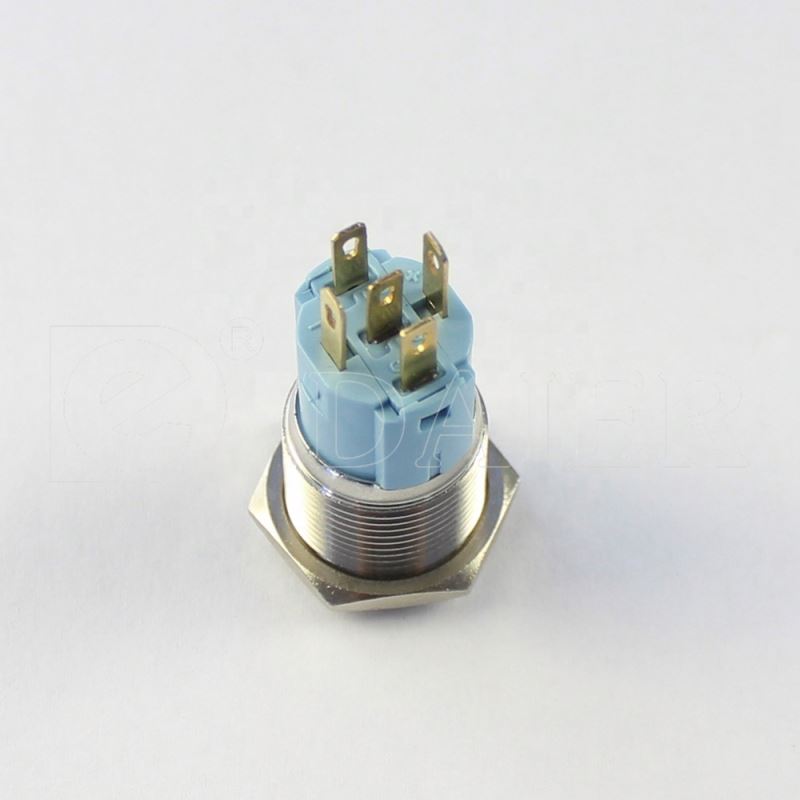 16mm Ring Lighted 220V Waterproof Switch Motorcycle Float Switch