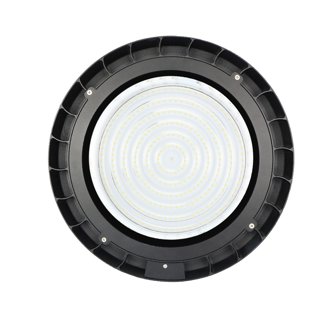 Ip65 260mm Ufo Emergency Battery Lighting Fixture Bridgelux Cob Led High Bay Light