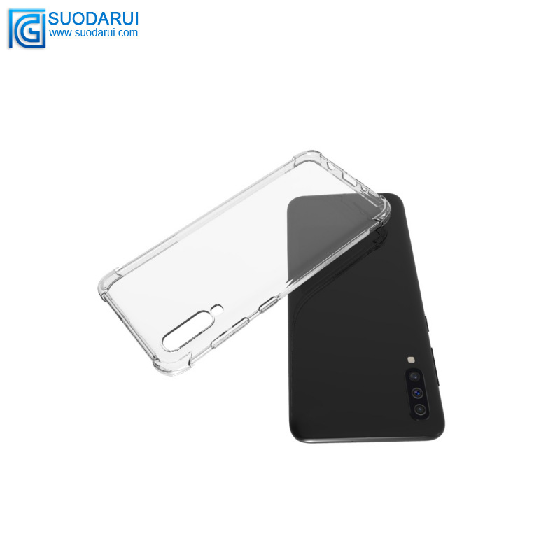 Transparent soft Tpu case clear case For Samsung Galaxy A70 Shockproof Clear Cover