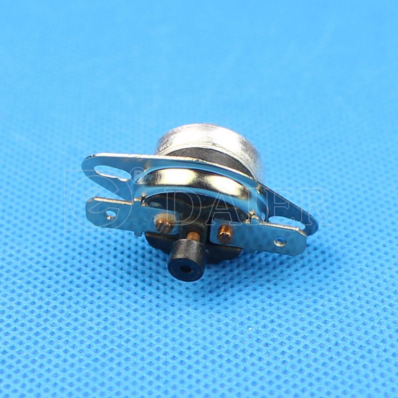 Silver 16A 250VAC Manual Reset KSD301 NC Type With Loose Bracket