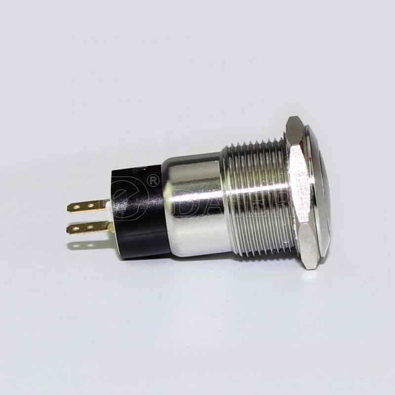 19mm SPST Mushroom Buzzer Push Button Switches