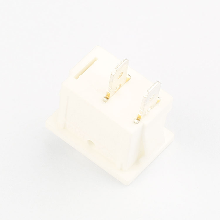 KCD3  SP-ST 2pins 250v white rocker switch