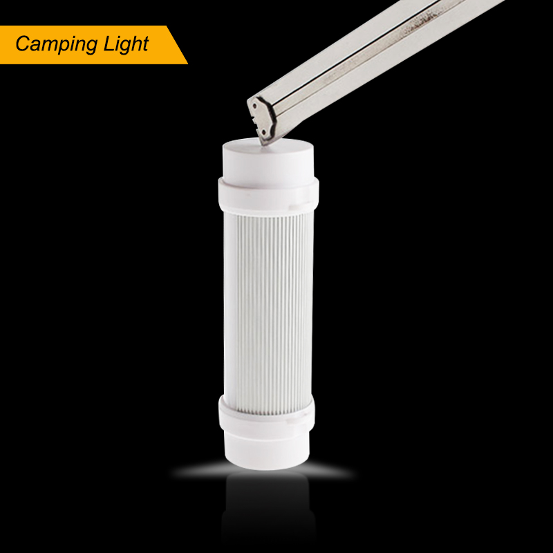 promotion rechargeable usb led flashlight stick 1.6w dc 5v 1a magnetic lamp emergency magnet led camping light for camping