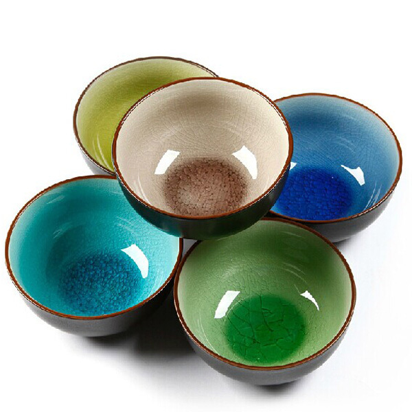 fancy ceramic bowl set,colorful ceramic soup bowl set,promotional glazed bowl sets