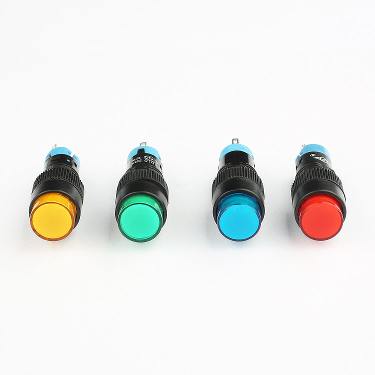 Electrical Round Momentary Led Dual Color illuminated Push Button Switch