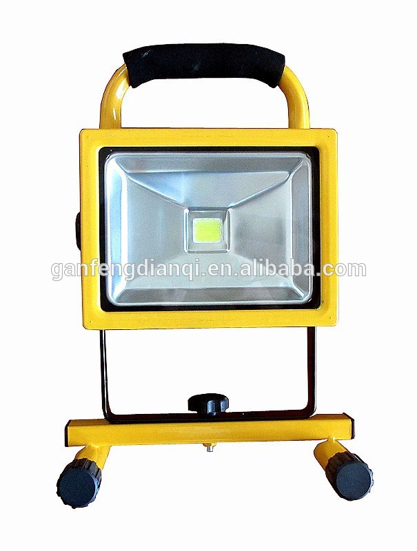 led work light COB work light UL ETL CE Listed Portable Rechargeable 20W LED COB work light 1200 lumens