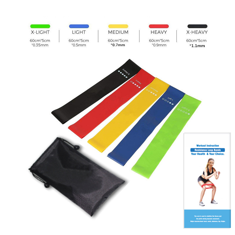 Fitness Elastic Band Yoga Resistance Loop Band Kit