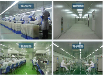 Teardrop Led Linear Light for Cleanroom 100-240v , 600mm / 1200mm