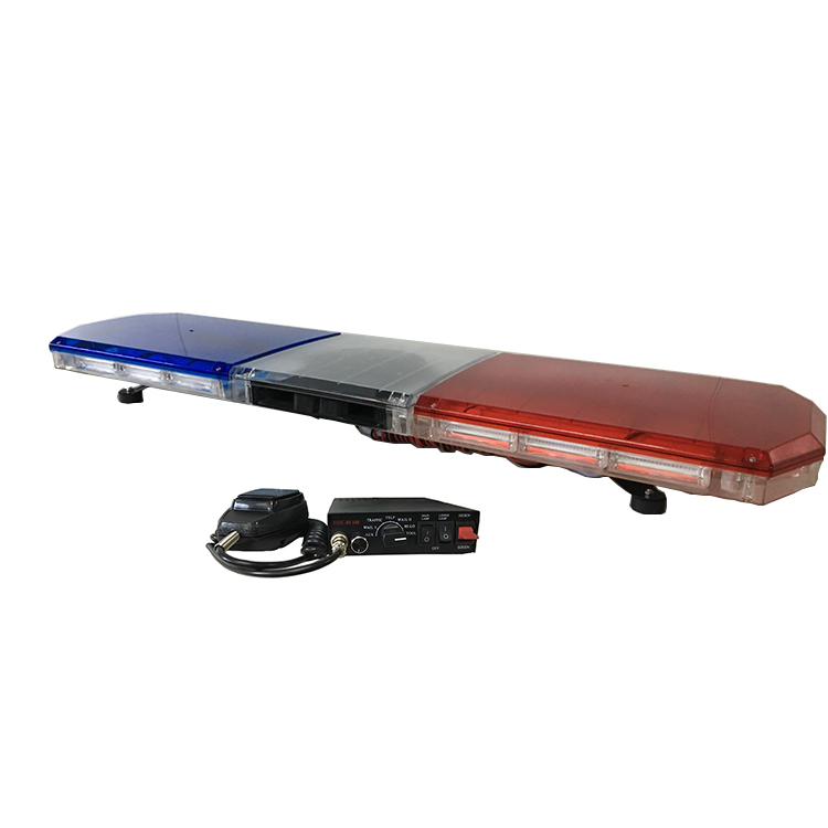 47inch 220w blue white red ambulance light