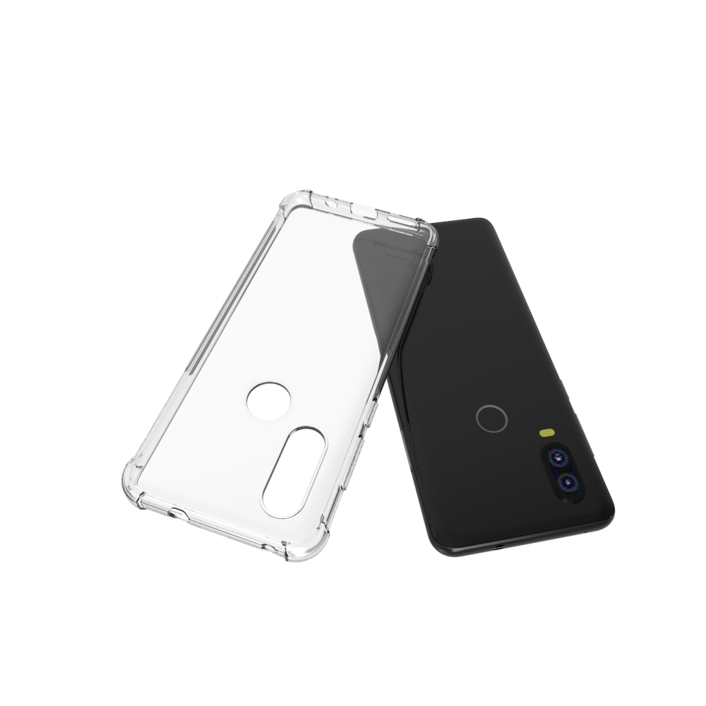 Shockproof Tpu case for Motorola moto One Vision Soft cover