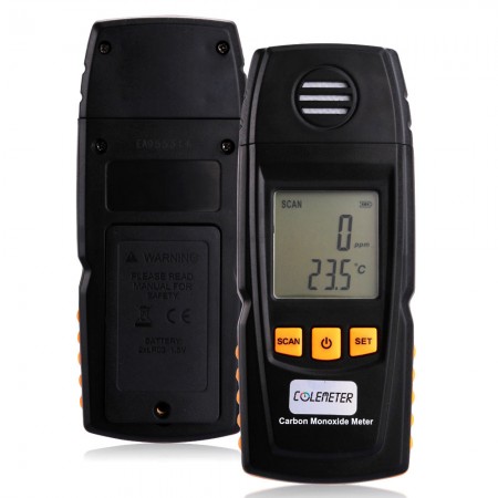 Handheld Carbon Monoide CO Monitor Detector Meter Tester 0-1000ppm