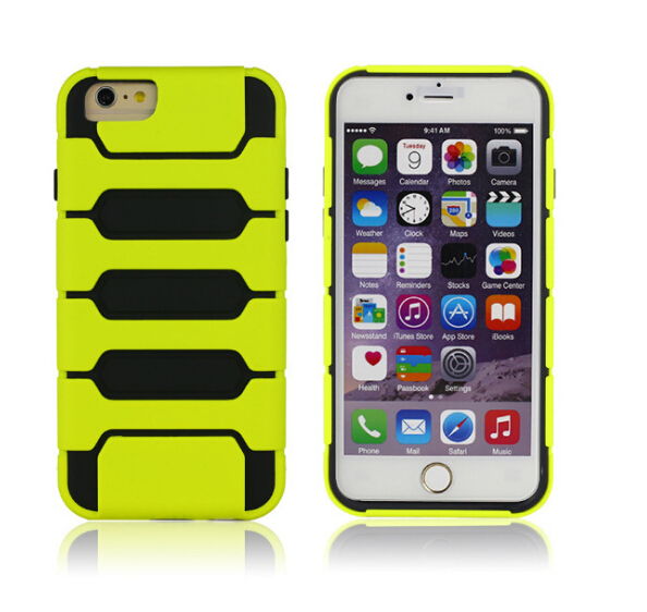 New TPU+PC Design For ipod touch 6 Tank Modelling Hard Slim Armor Cases Cover