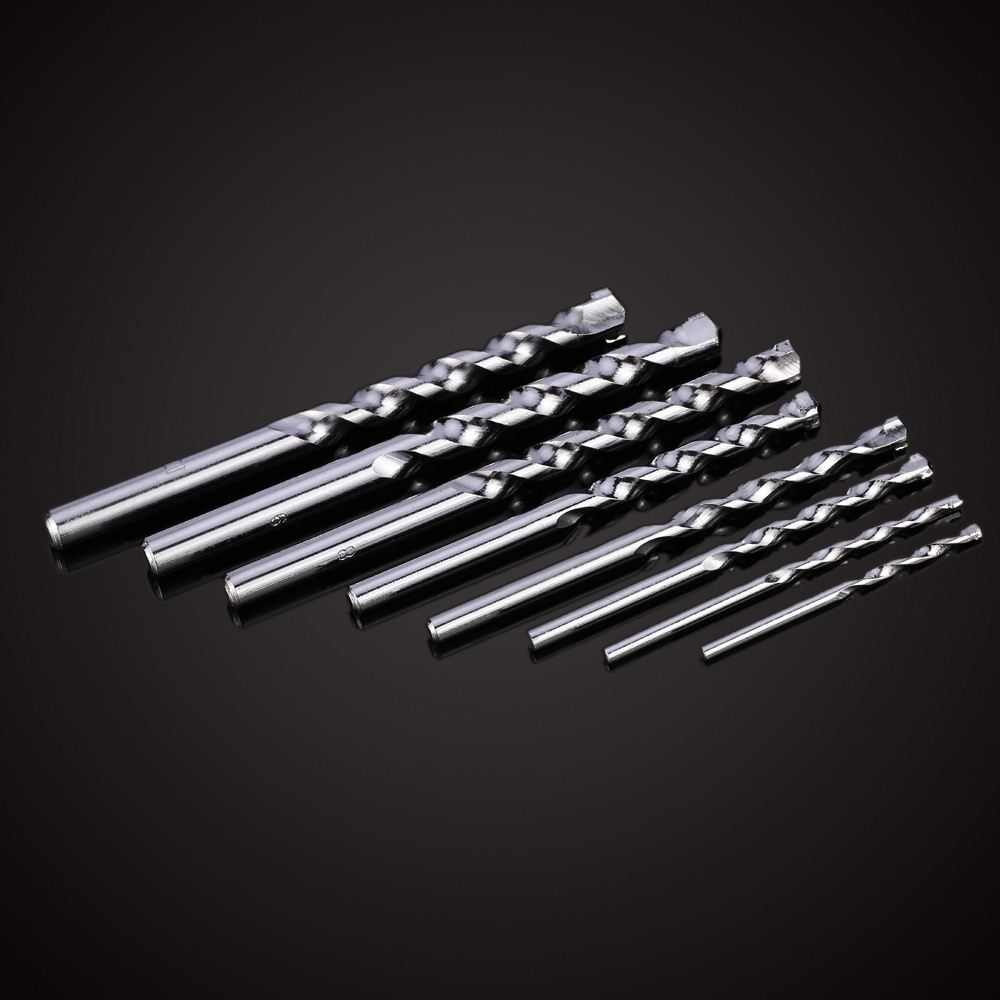 8pcs/set 3-10mm Durable Impact Drill Bit Kit Masonry Drills Set High Quality ferramentas tools Great herramientas perforator