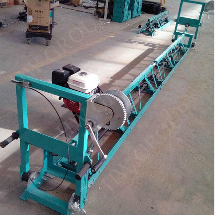 9hp concrete truss screed vibratory leveling machine with customized working width