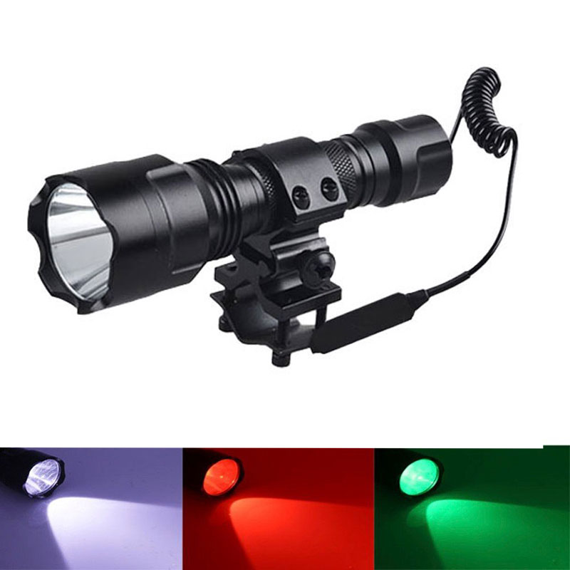 New Arrival Zoom XML T6 LED Flashlight for Rifle Hunting