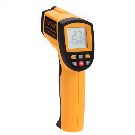 Non Contact Laser Infrared IR Digital LCD Thermometer Tester C F