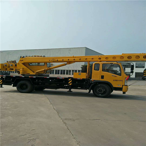 16tons truck mounted crane with straight arm for sale