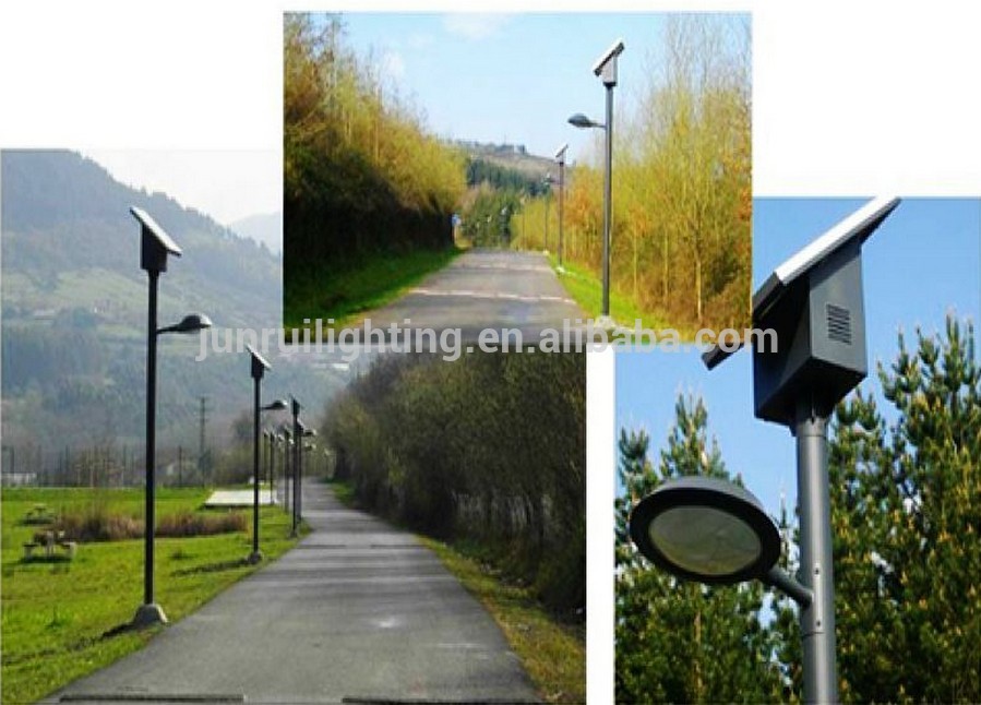 Solar hiway led lamp with CE IP65, solar street lamps for roads, court and path