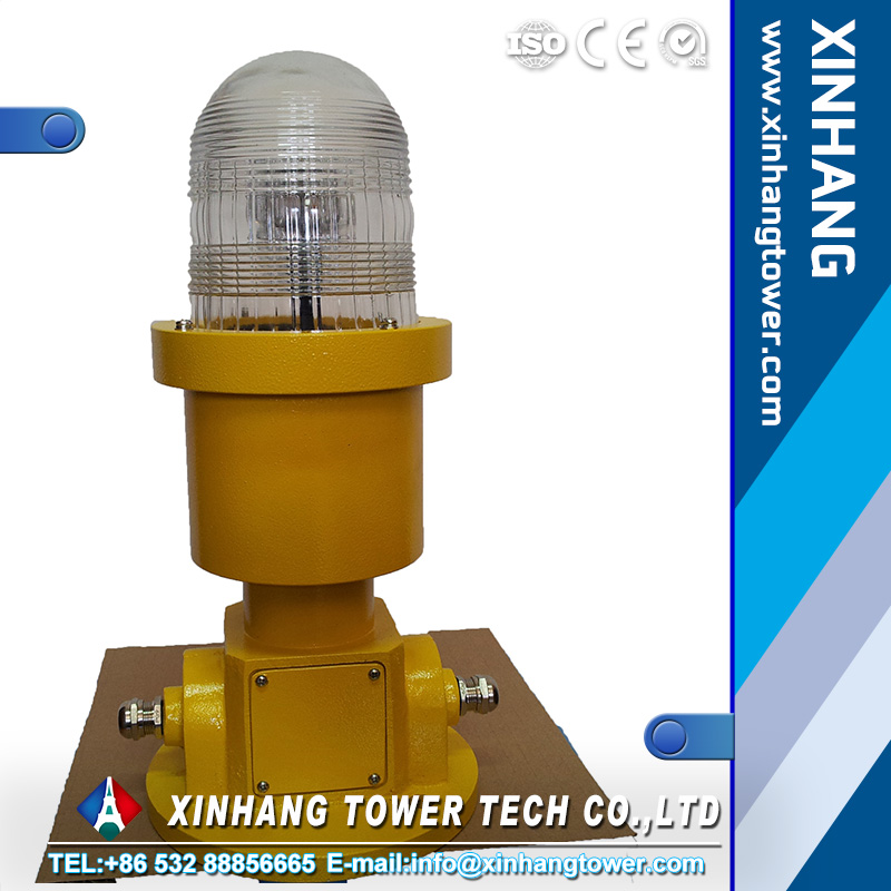 China factory waterproof powerful solar aviation obstruction light