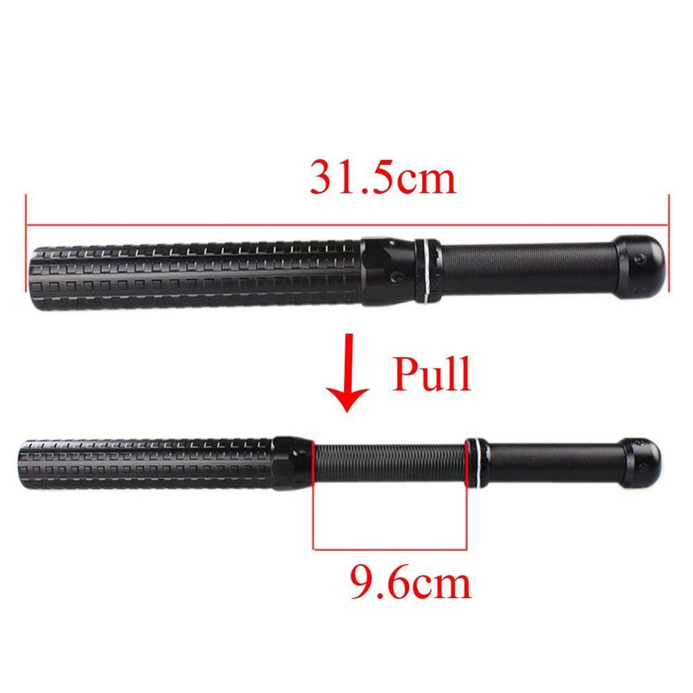 High power aa zoomable Super bright  self defence torch Security aluminium alloy Zoomable baseball bat led flashlight