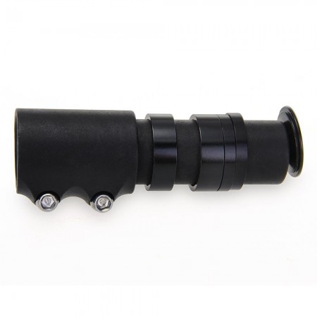 Bicycle Cycling Road Bike Heads Up Stem Riser Raiser Adaptor Handlebar Black