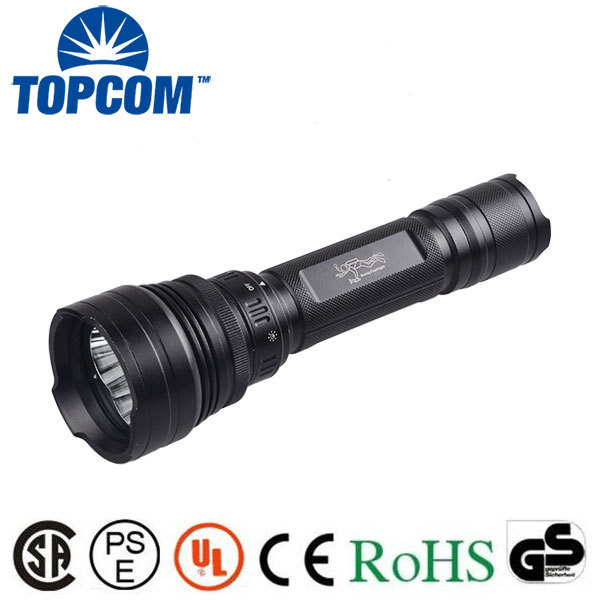 26650 Battery 3 CREE LED Aluminum Diving Lamp