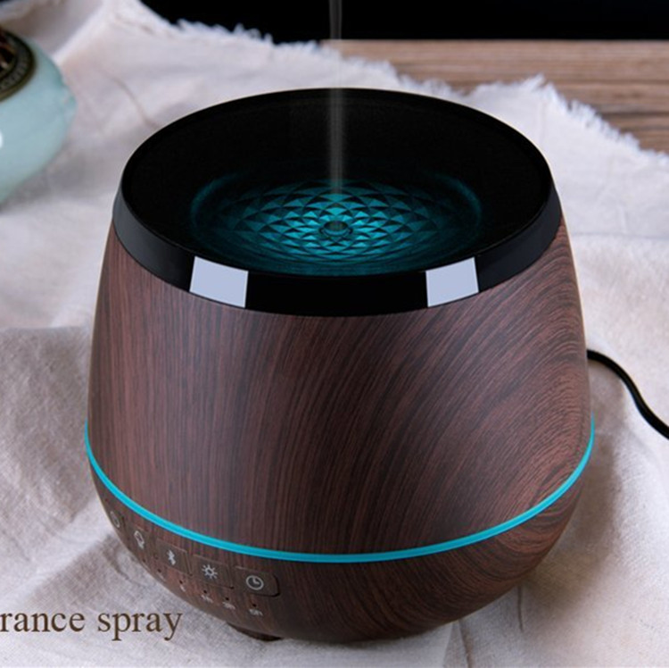 Ultrasonic Humidifier With Bluetooth Speaker Function UV sterilization Aroma Diffuser For Home Office