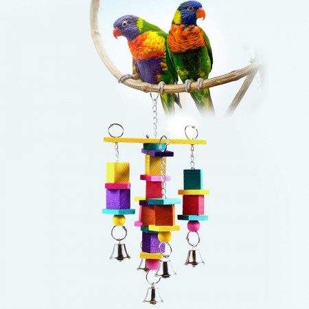 CHAIN WATERFALL BIRD TOY parrot cage toys cages African grey conure