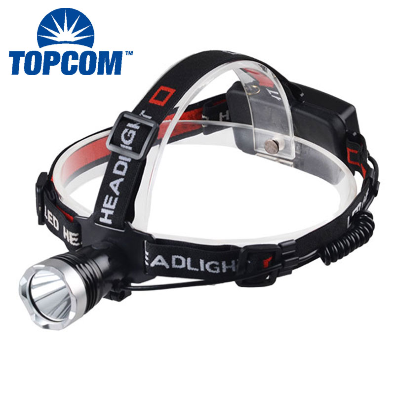 10W XML T6 LED Flashlight high power zoom headlamp spot headlamp for hunting