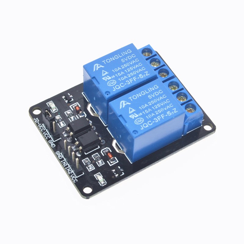 5V 2 Channel Relay Module Shield for Arduin ARM PIC AVR DSP Electronic Integrated circuit module