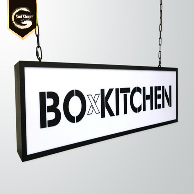 Advertising indoor led slim light box