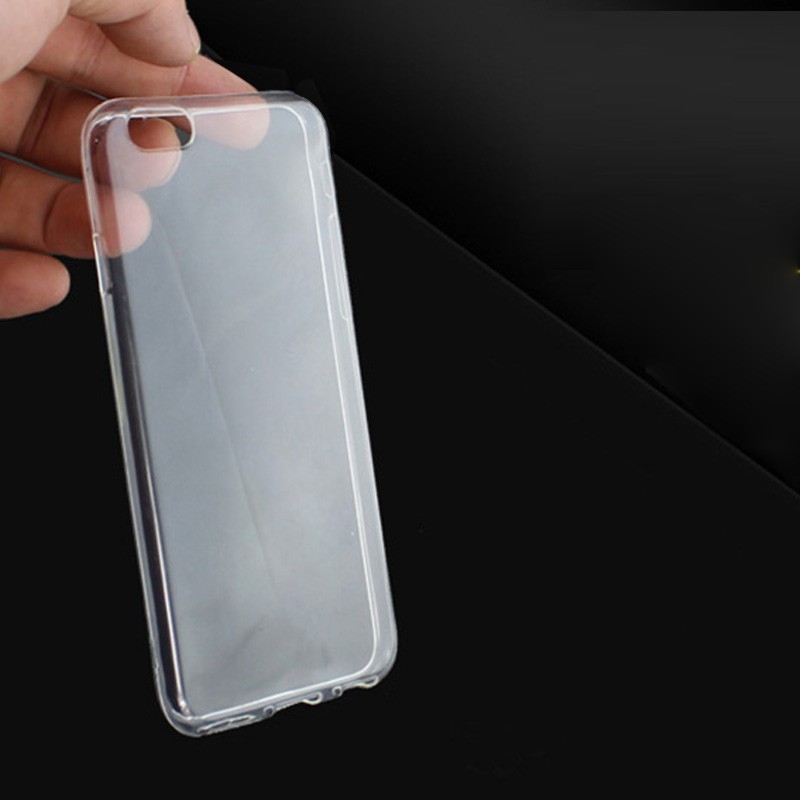 0.3-0.5mm Ultra thin transparent anti-skid Gel tpu Cover for Huawei Ascend P7 Clear Cover