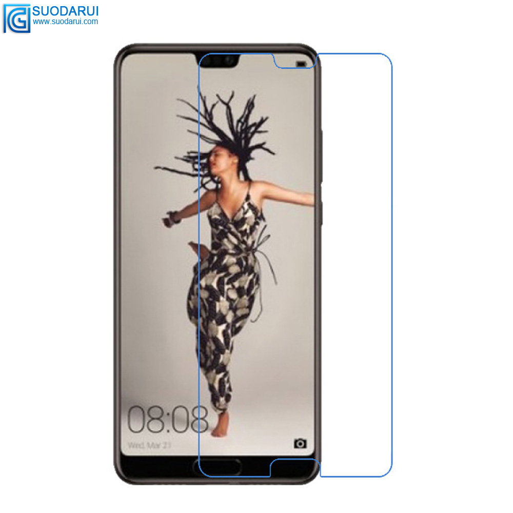 Tempered Glass Screen Protector for Huawei P20 P20 Plus 9H 2.5D 0.26mm HD Transparent Film