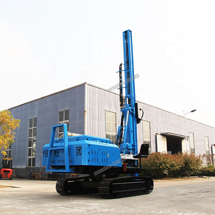 hydraulic photovoltaic pile driver