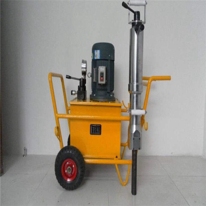 110v input electric powered hydraulic concrete rock splitter machine for sale