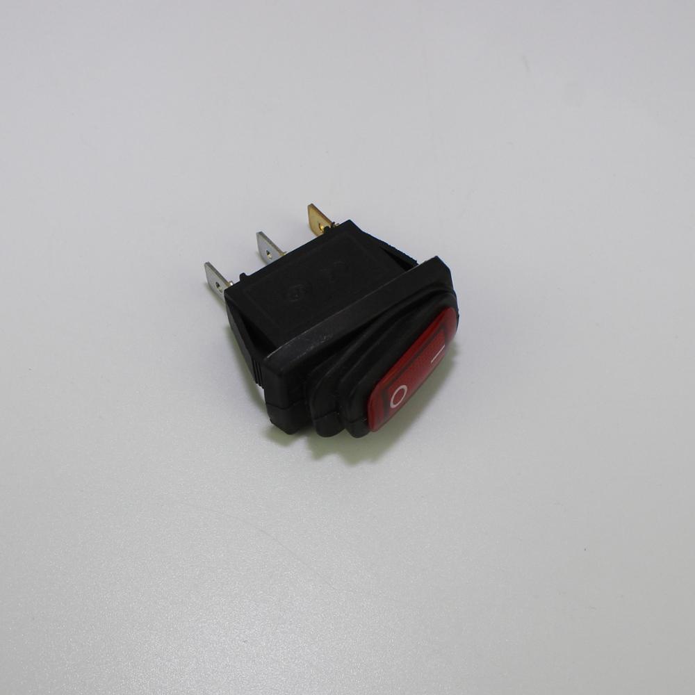 KCD3-101NW 15A 250VAC ON-OFF SPST 3Pin Waterproof Red Rocker Switch