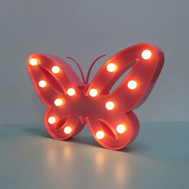 Best Price Goldmore Led Butterfly Shaped Night Lamp Display Room Decoration Wall Lamp Night Light For Christmas Gift