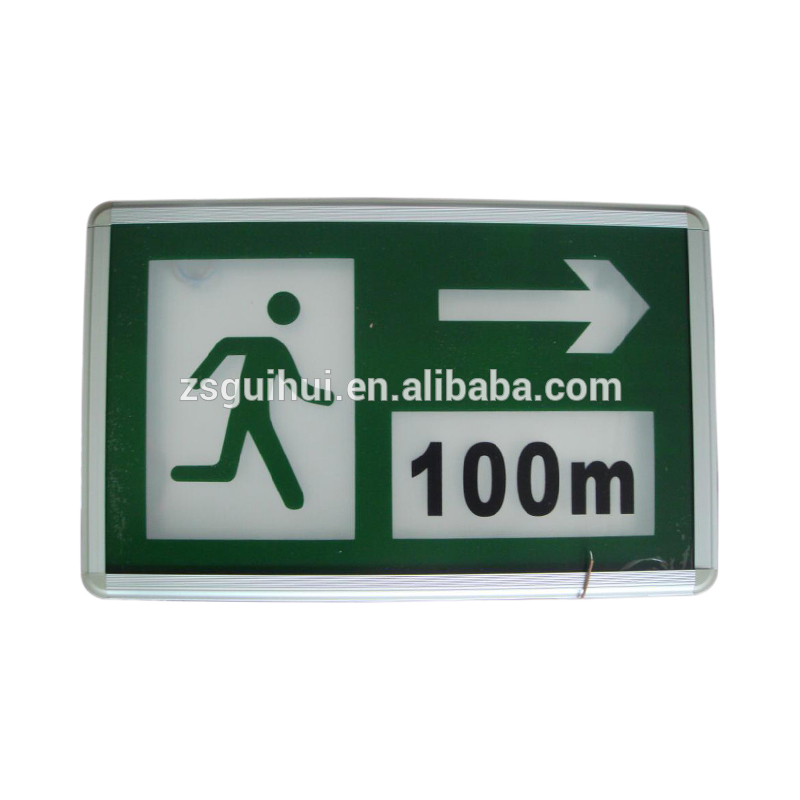 ip65 20pcs SMD 2835 LED fire safety exit signs emergency warning light