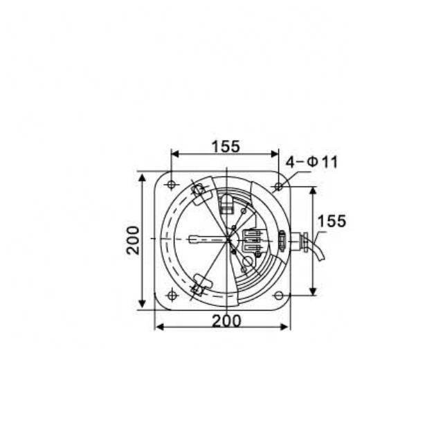 CXH6-10B marine navigation light  LED double-deck all-round light