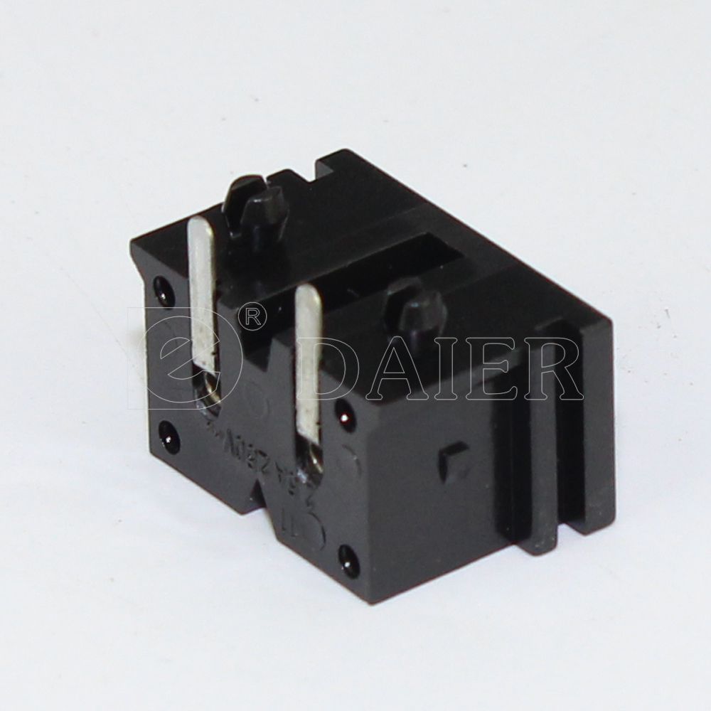 C8 Panel Mount Plug Adapter AC 250V 2.5A 250V 5A 2 Pins IEC Inlet Module Right Angle Plug Power Socket