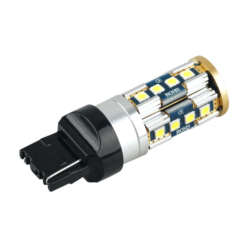 T25 Ba15S 6V Ba15D 501 Bulbs 7440 20Smd 3030 12V Led Flashing Lights