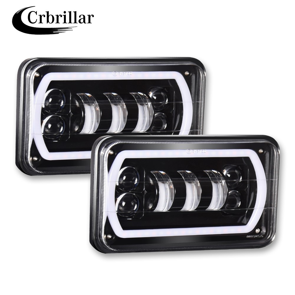 Wholesale High/ Low Beam 4x6 LED Rectangular Headlight for truck